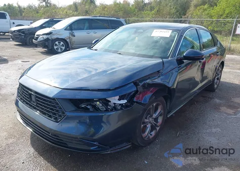 2023 Honda Accord Hybrid Ex-L z USA, uszkodzony, nr VIN 1HGCY2F69PA064153